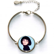 Браслет металлический круг