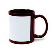 Красная с белым полем