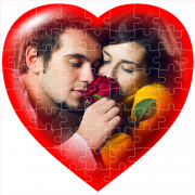 Пазл-сердце 30х30