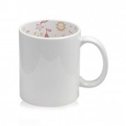 Кружка белая принт корона