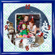 Часы квадратные 30х30 см