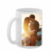 Кружка белая (высокая 420 мл.)