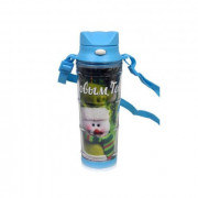 Бутылка для воды голубая 460 мл.