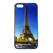 Iphone 5-5s 2D пластик чёрный