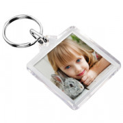 Брелок квадратный (акрил), 39х39 мм