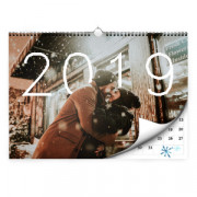 ФОТОКАЛЕНДАРЬ ПЕРЕКИДНОЙ ГОРИЗОНТАЛЬНЫЙ А4 