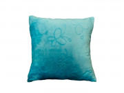 Подушка велюровая син. (печать на белой стороне)