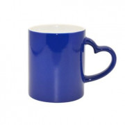 Хамелеон ручка сердце синяя