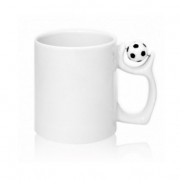 Кружка с ручкой футбольный мяч