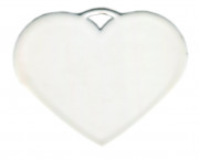 Брелок металл сердце